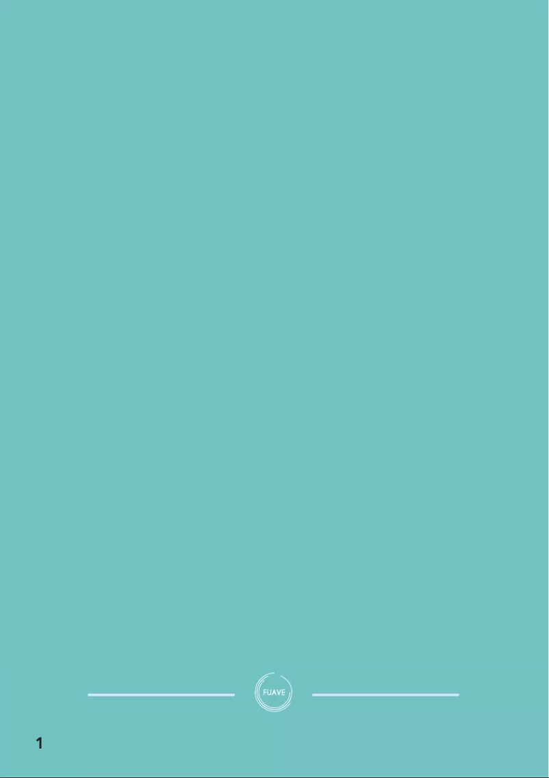 Página 1 del manual Manual de usuario Fuave ACS18K01