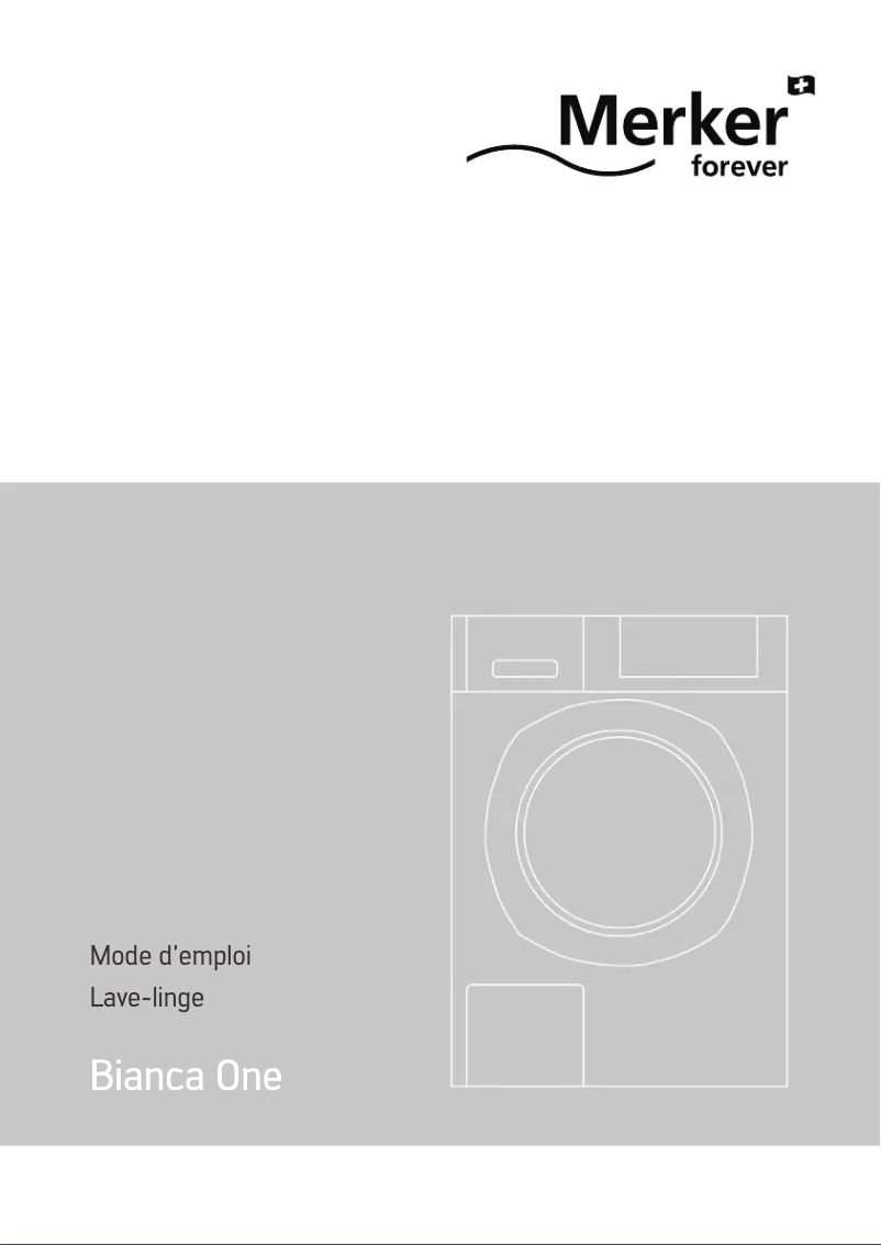 Page n°1 - Manuel utilisateur Merker Bianca One