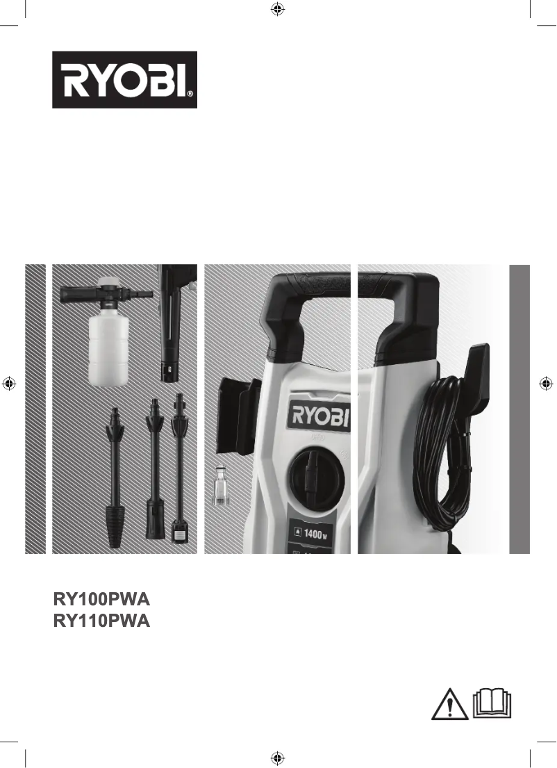 Page n°1 - Manuel utilisateur RYOBI RY110PWA