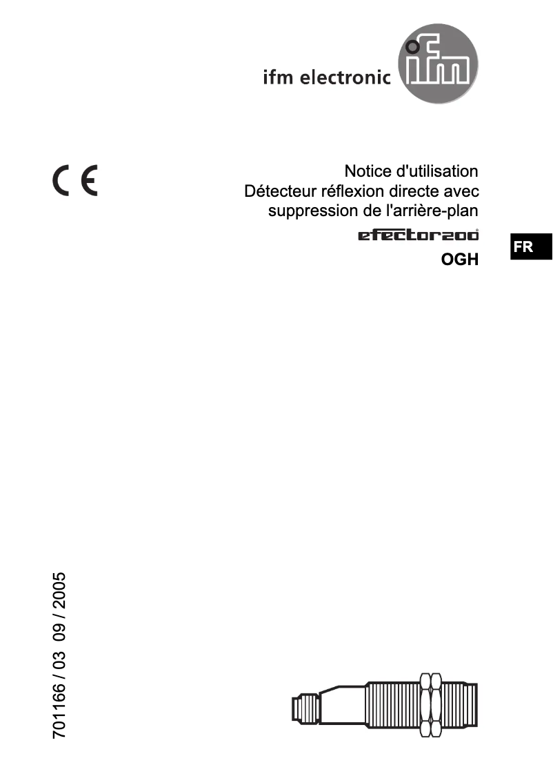 Image de la première page du manuel de l'appareil OG5099