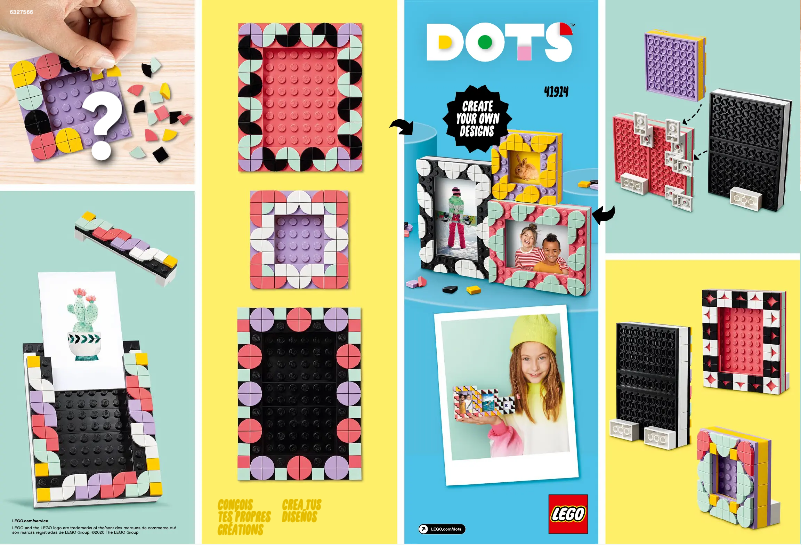 Page n°1 - Manuel utilisateur Lego DOTS 41914