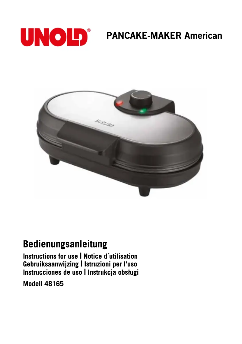 Page n°1 - Manuel utilisateur Unold 48165