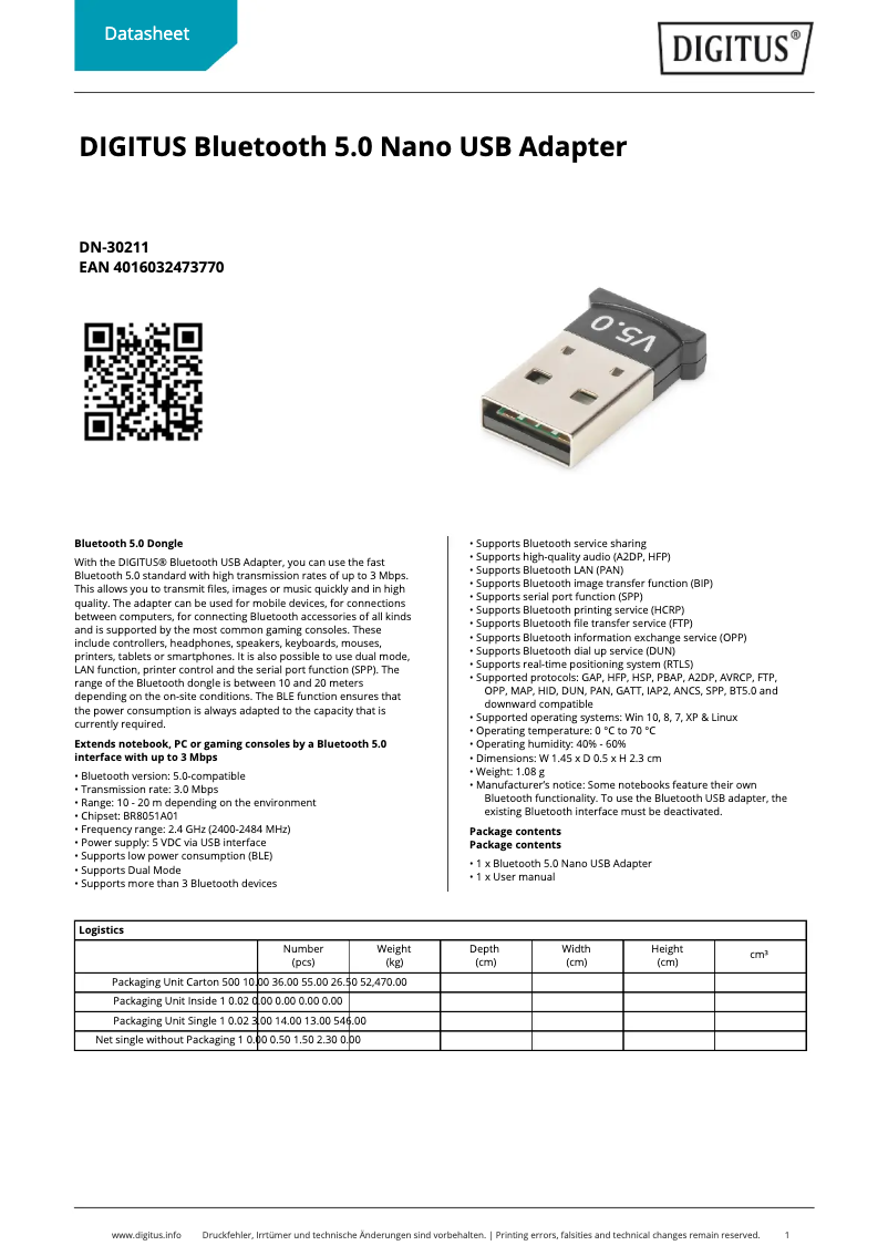 Image de la première page du manuel de l'appareil DN-30211