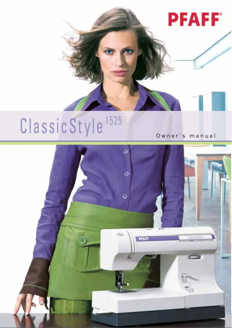 Image de la première page du manuel de l'appareil ClassicStyle 1525