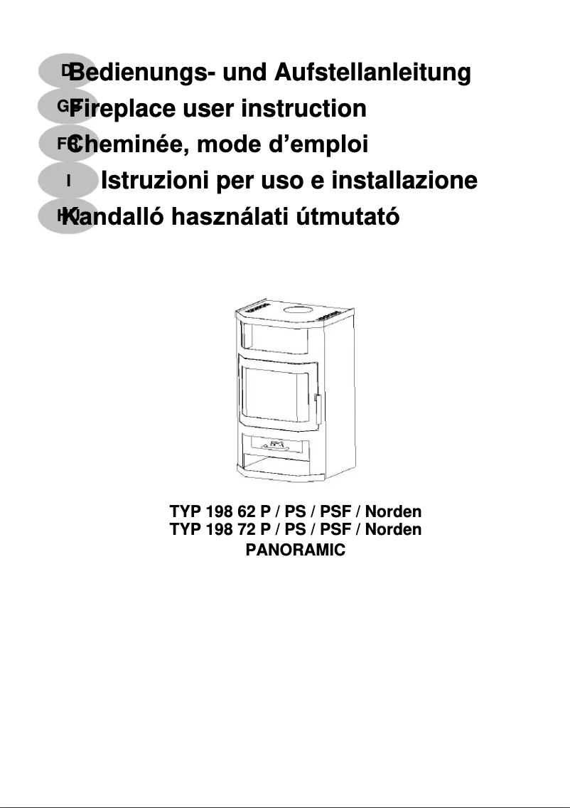Page 1 de la notice Manuel utilisateur Wamsler Norden