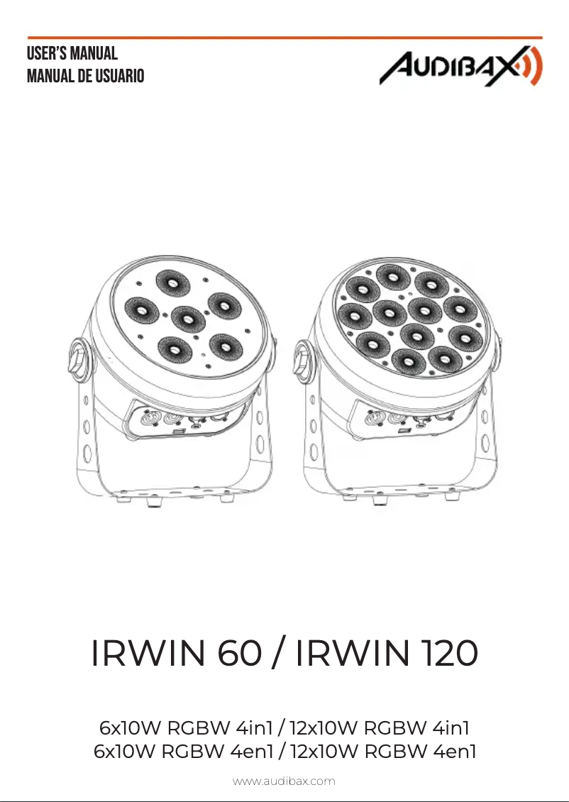 Page n°1 - Manuel utilisateur Audibax Irwin 60
