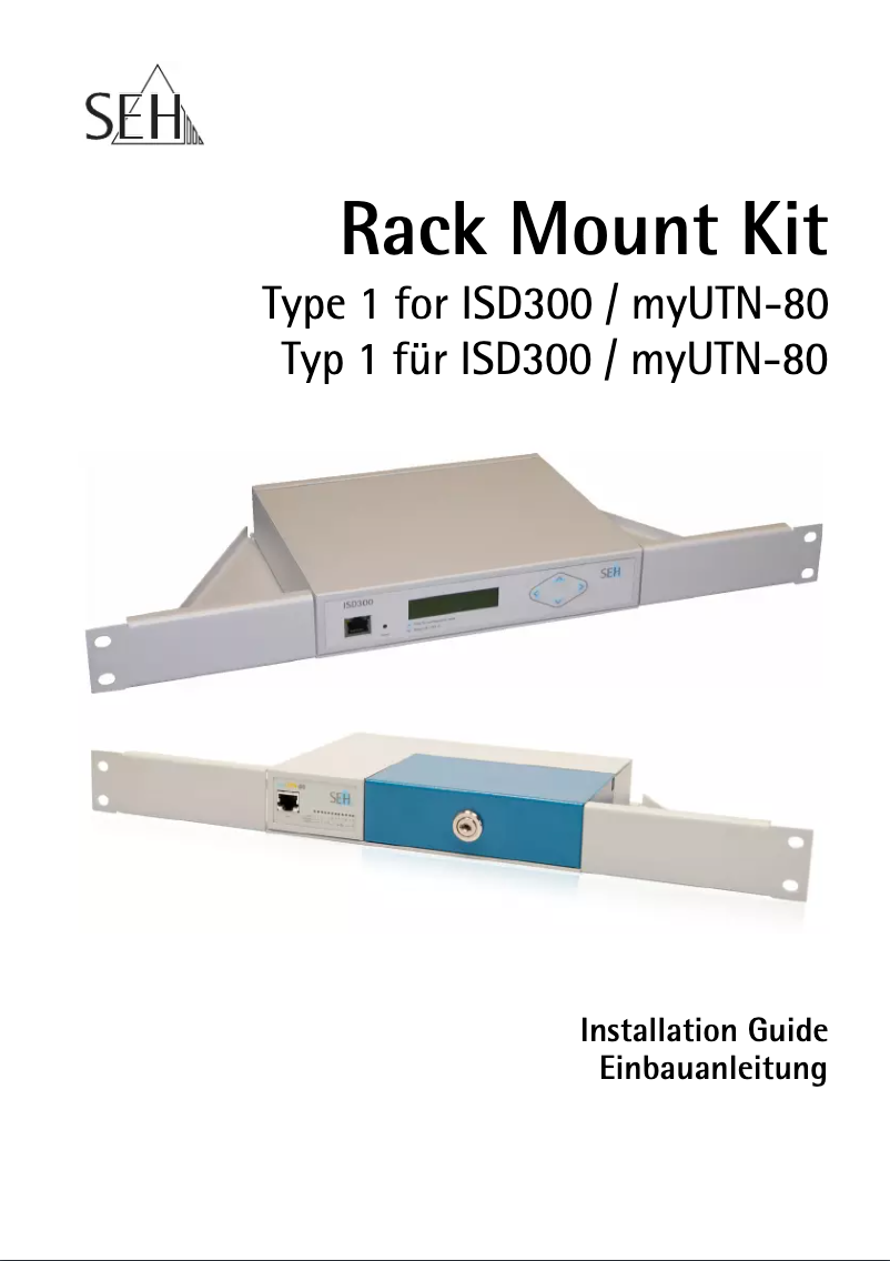 Page n°1 - Manuel utilisateur SEH RMK1