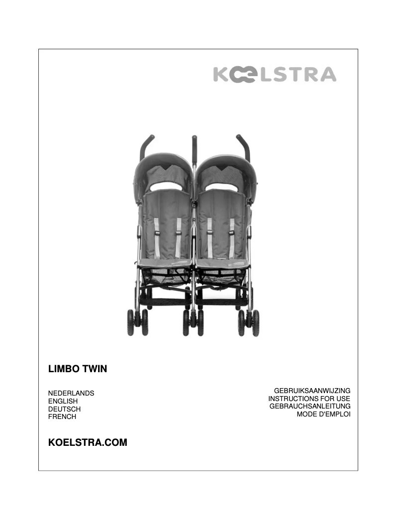 Image de la première page du manuel de l'appareil Limbo Twin