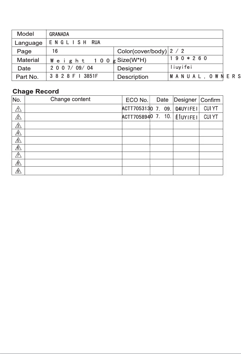 Página 1 del manual Manual de usuario LG V-C4054HT