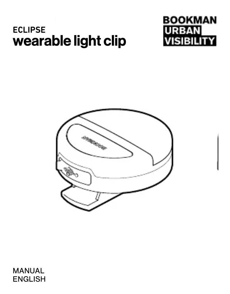 Imagen de la primera página del manual del dispositivo Eclipse