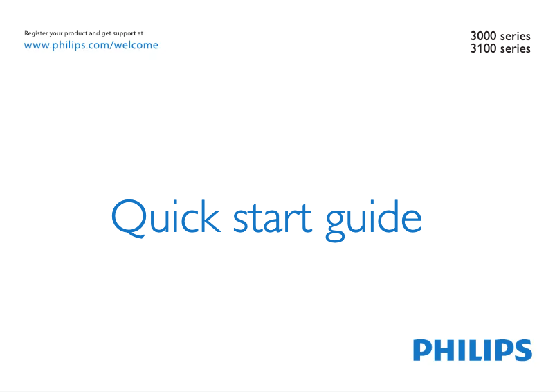 Image de la première page du manuel de l'appareil 46PFL3018T