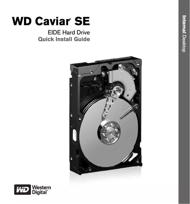 Page n°1 - Manuel utilisateur Western Digital Caviar SE WD800BB