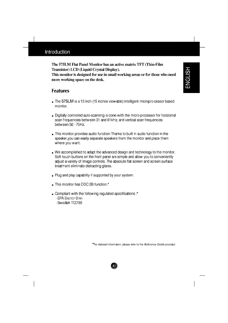 Page 1 de la notice Manuel utilisateur LG LM565D