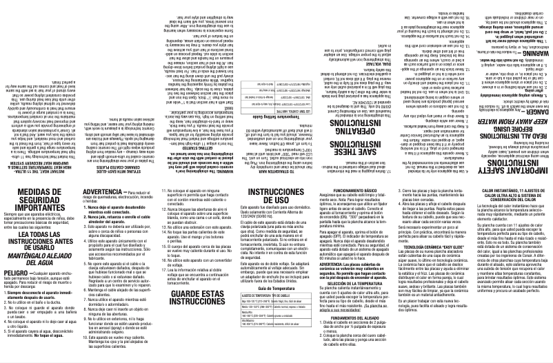 Image de la première page du manuel de l'appareil CS65B