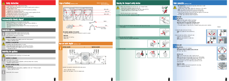 Page n°1 - Manuel utilisateur Bosch WLX24164GB