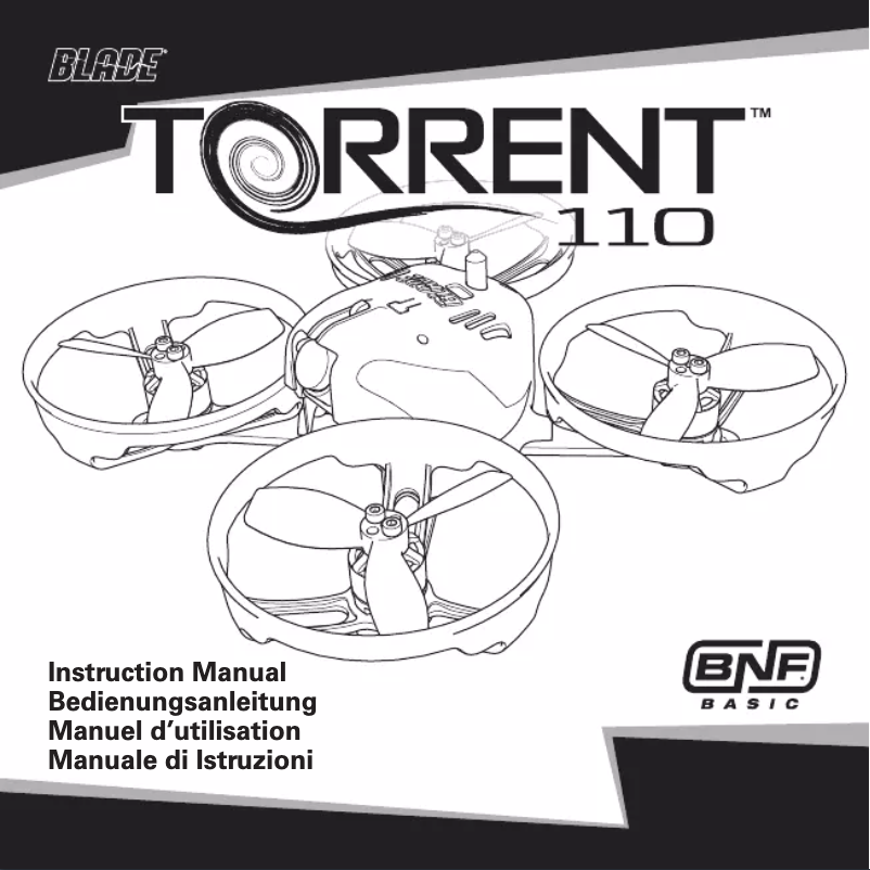Page n°1 - Manuel utilisateur Blade Torrent 110