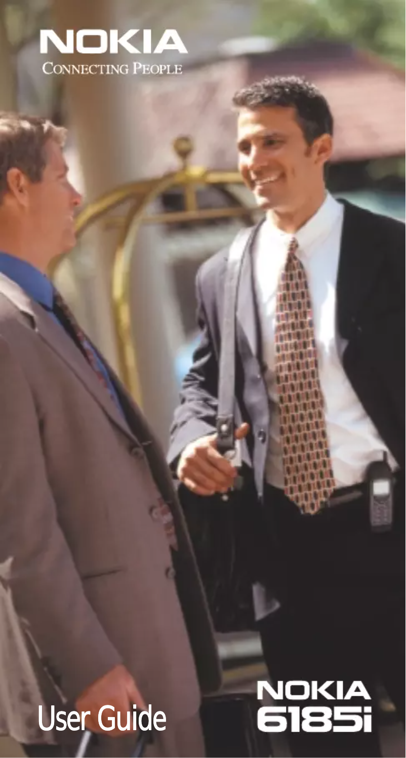 Image de la première page du manuel de l'appareil 6185i