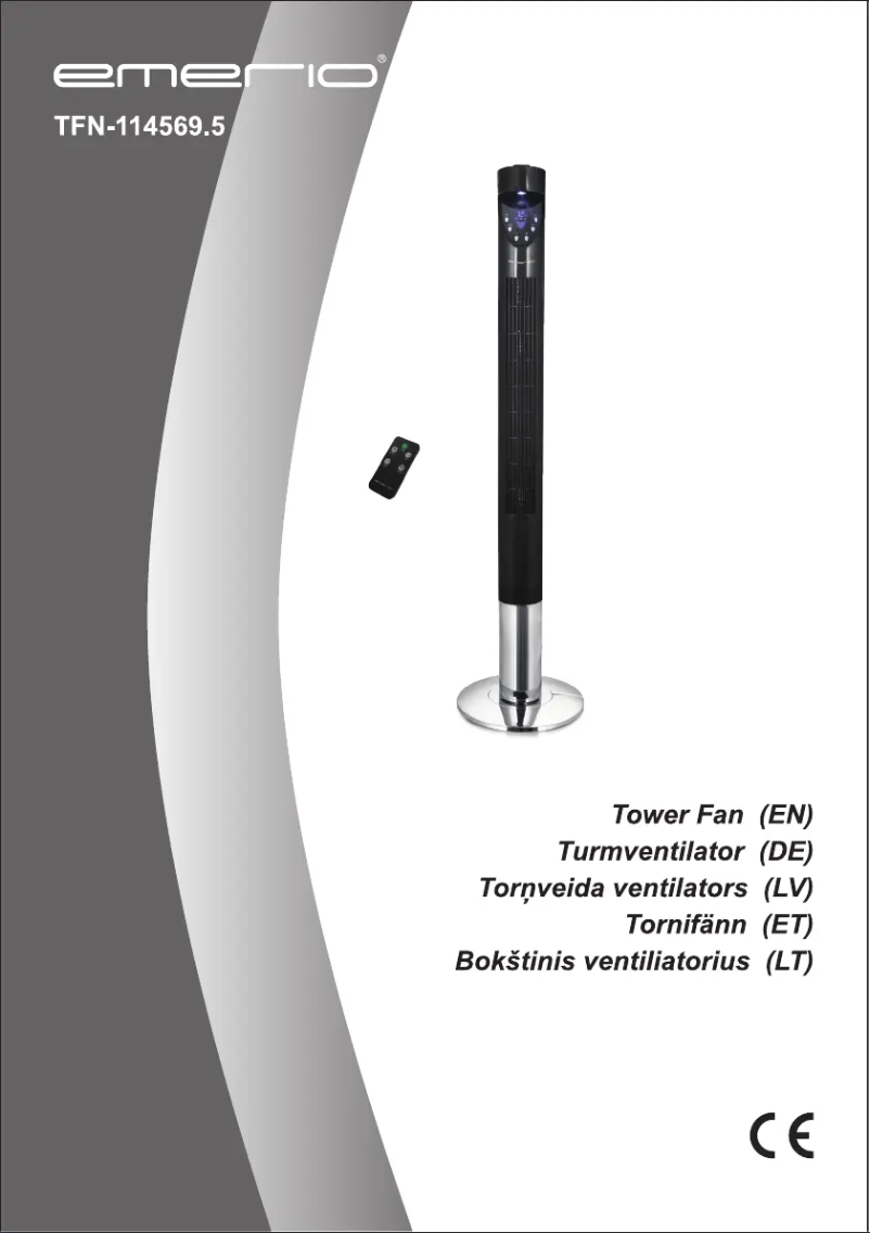 Image de la première page du manuel de l'appareil TFN-114569.5
