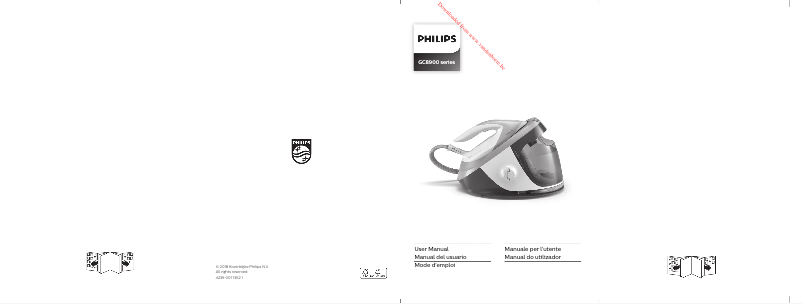 Image de la première page du manuel de l'appareil PerfectCare Expert Plus GC8940