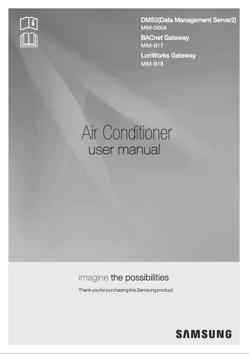 Page 1 de la notice Manuel utilisateur Samsung MIM-B17