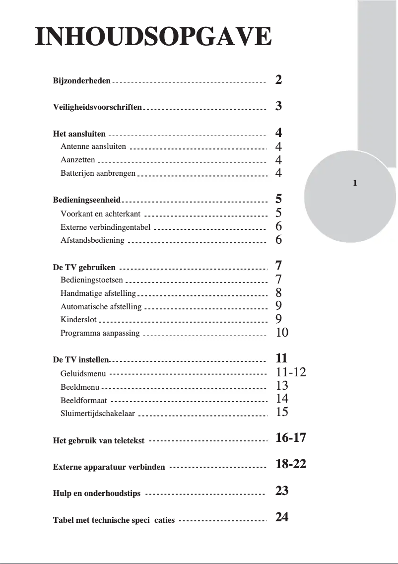 Page 1 de la notice Manuel utilisateur Beko BCT 370 FST