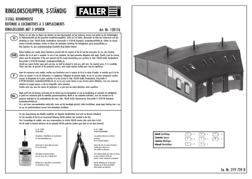 Image de la première page du manuel de l'appareil 120176