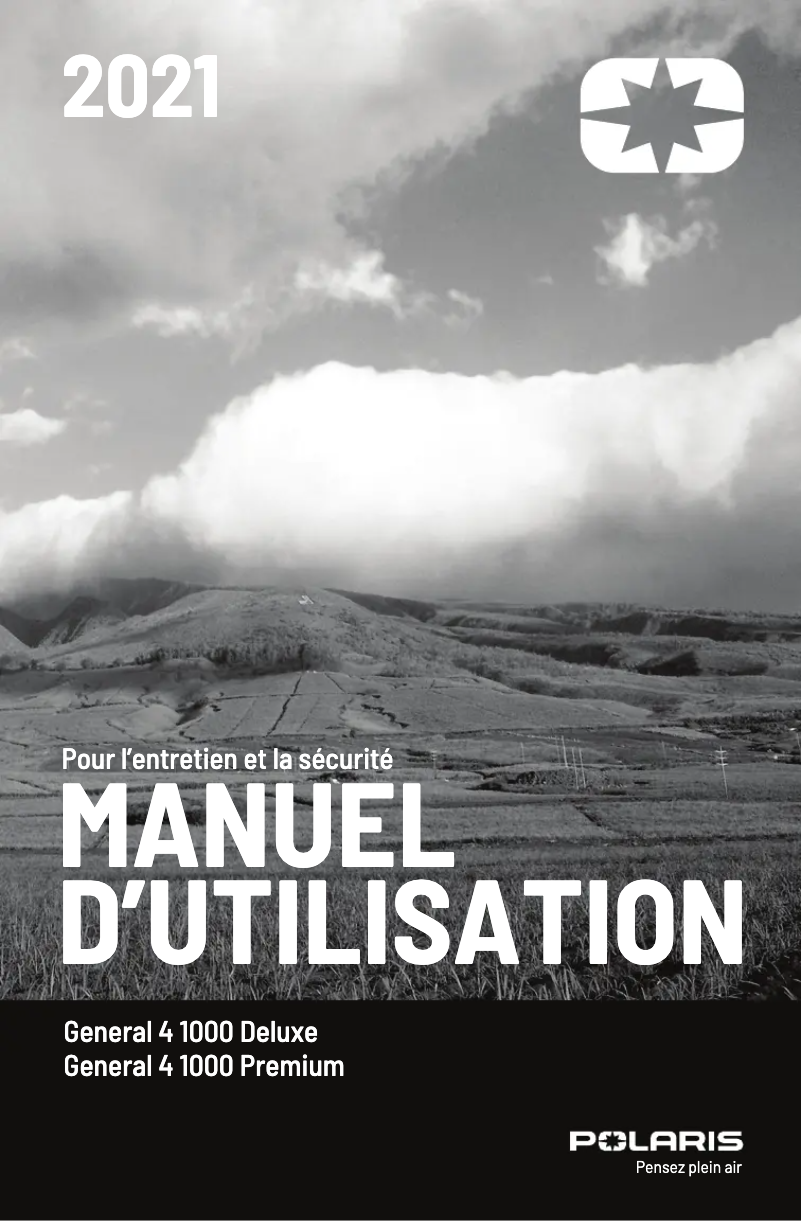 Image de la première page du manuel de l'appareil General 4 1000 Deluxe (2021)