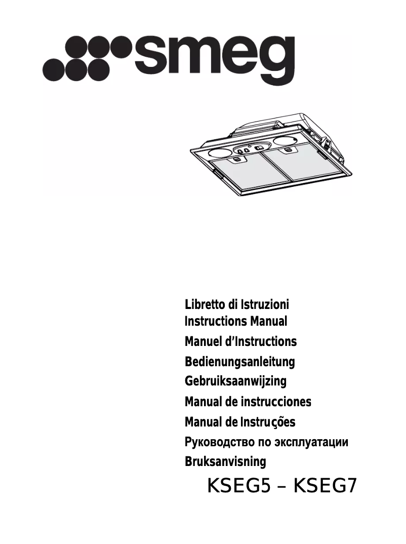 Image de la première page du manuel de l'appareil KSEG5