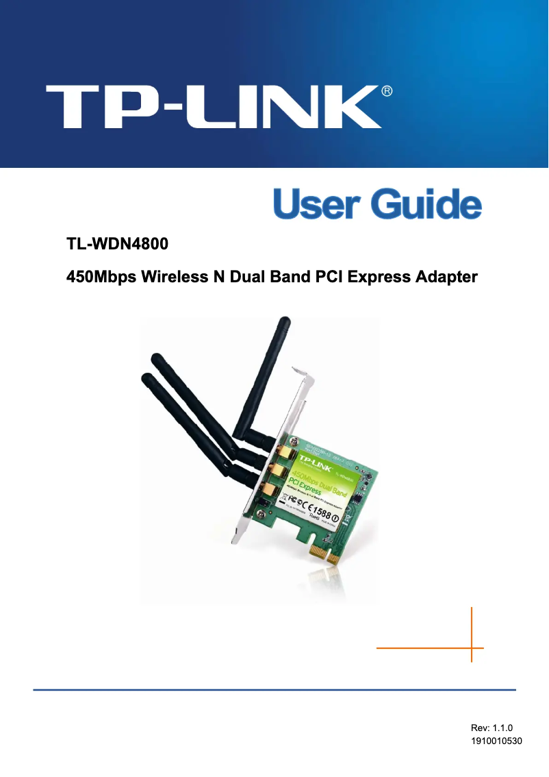 Página 1 del manual Manual de usuario TP-Link TL-WDN4800