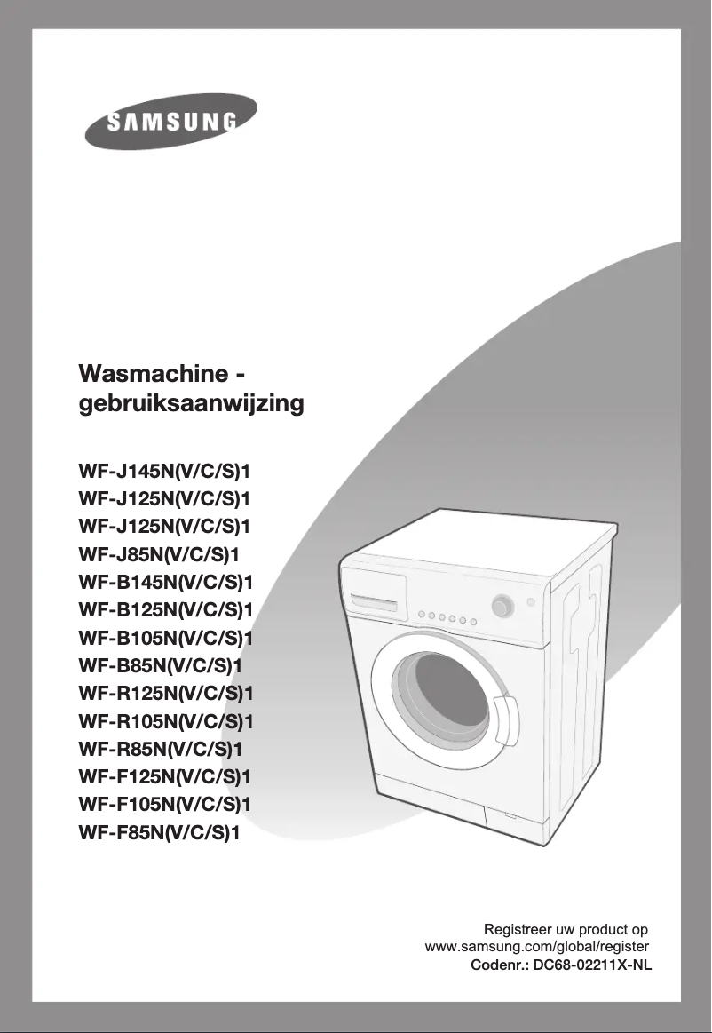 Página 1 del manual Manual de usuario Samsung WFB145NV