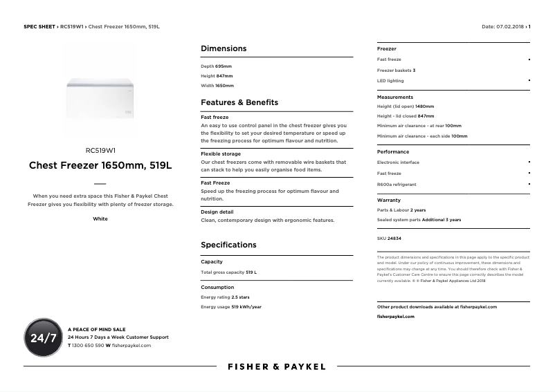 Image de la première page du manuel de l'appareil RC519W1