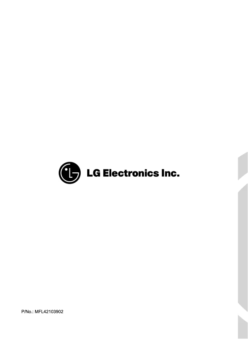 Page 1 de la notice Manuel utilisateur LG WD-T1212MRD