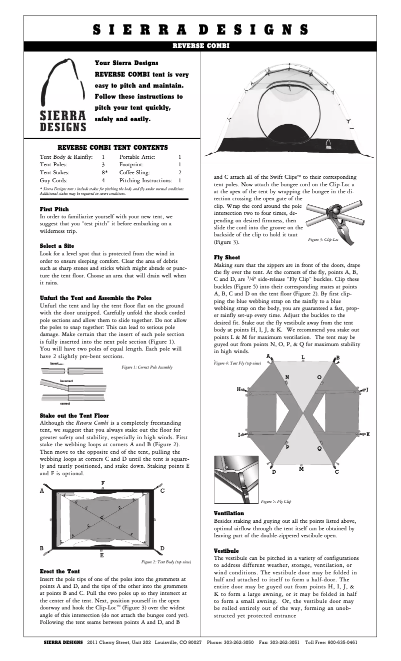 Imagen de la primera página del manual del dispositivo Reverse Combi