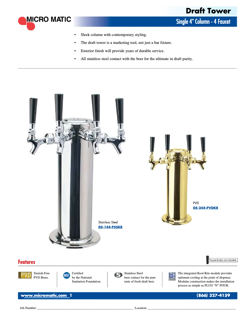 Image de la première page du manuel de l'appareil DS-144-PSSKR