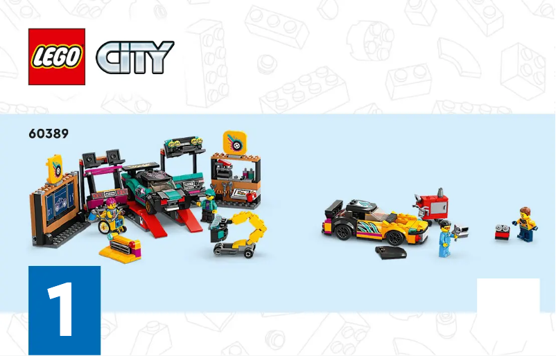 Page n°1 - Manuel utilisateur Lego City 60389