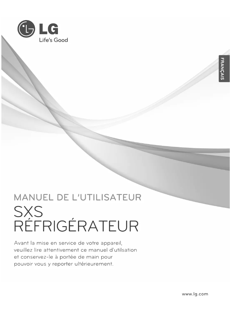 Image de la première page du manuel de l'appareil GR-P207BTQ