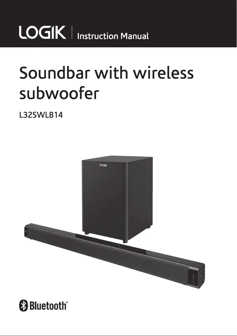 Page 1 de la notice Manuel utilisateur Logik L32SWLB14