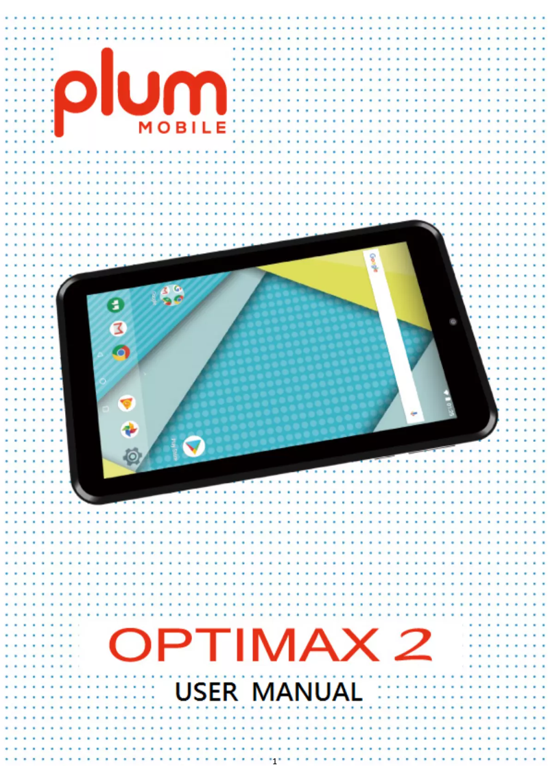 Page n°1 - Manuel utilisateur Plum Optimax 2