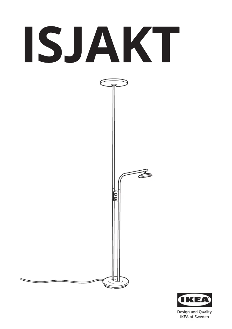 Page 1 de la notice Manuel utilisateur Ikea ISJAKT 704.597.16