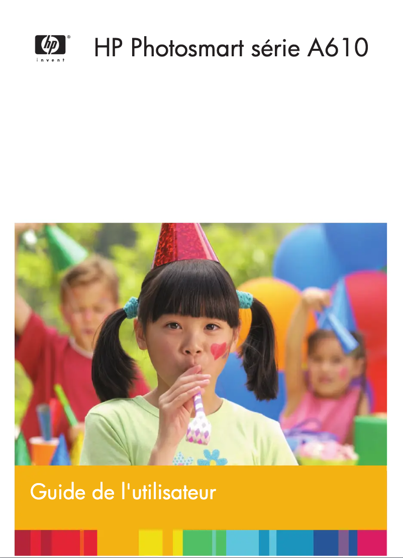 Image de la première page du manuel de l'appareil Photosmart A618