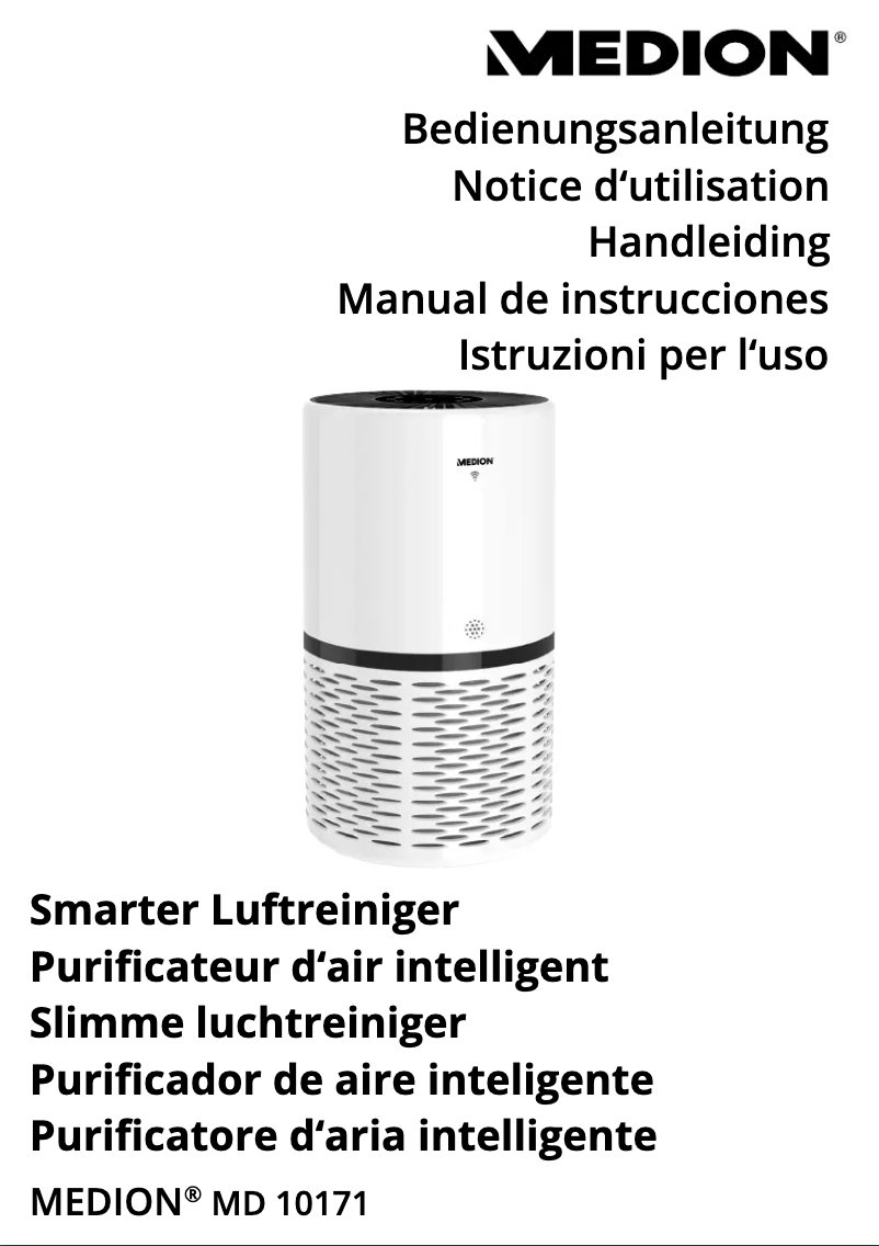 Image de la première page du manuel de l'appareil MD 10171