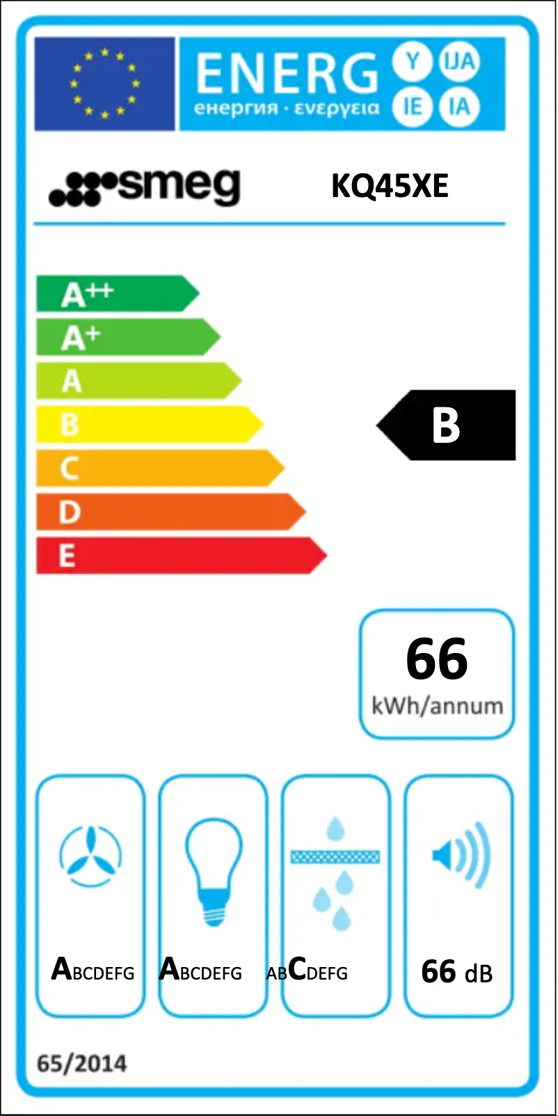 Image de la première page du manuel de l'appareil KQ45XE