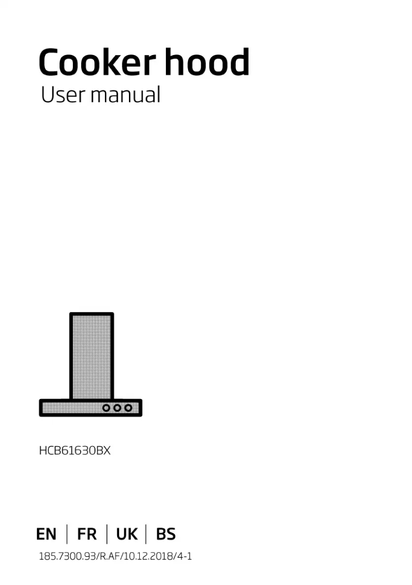 Page n°1 - Manuel utilisateur Beko HCB61630BX