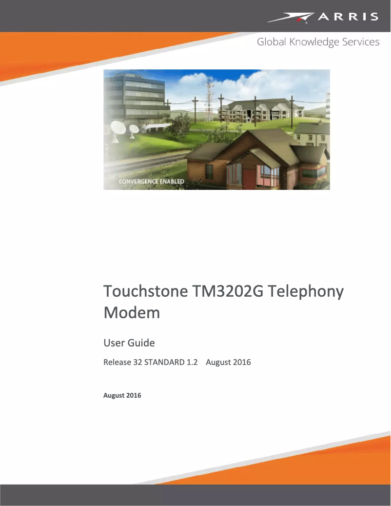 Page n°1 - Manuel utilisateur Arris Touchstone TM3202