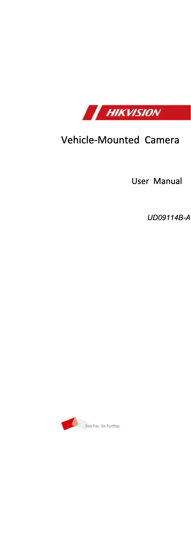 Page 1 de la notice Manuel utilisateur Hikvision AE-VC124T-IT