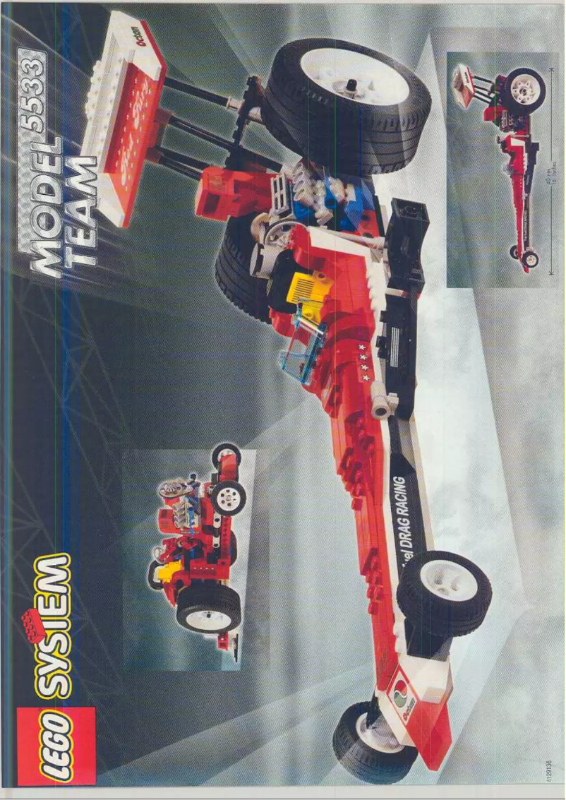 Page 1 de la notice Manuel utilisateur Lego Model Team 5533