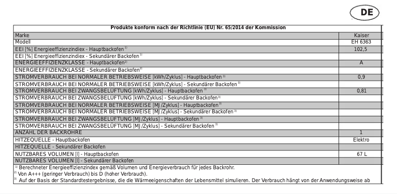 Image de la première page du manuel de l'appareil EH 6363