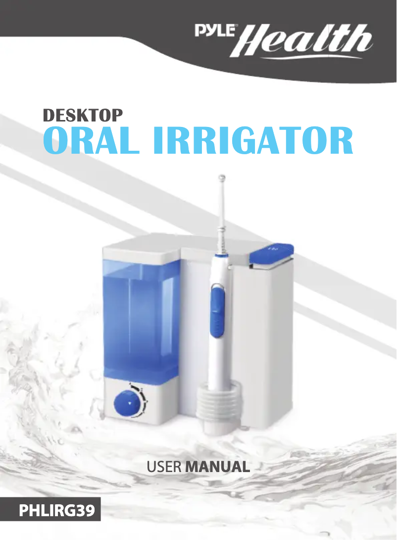 Image de la première page du manuel de l'appareil PHLIRG39