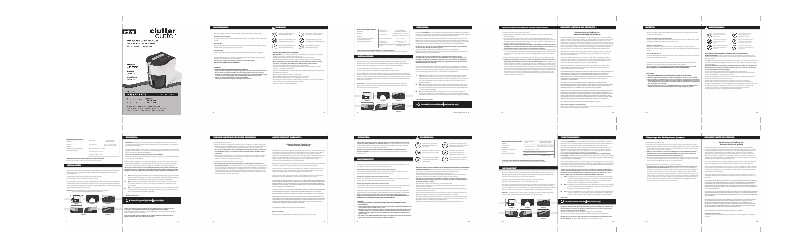 Page n°1 - Manuel utilisateur Ativa MD500