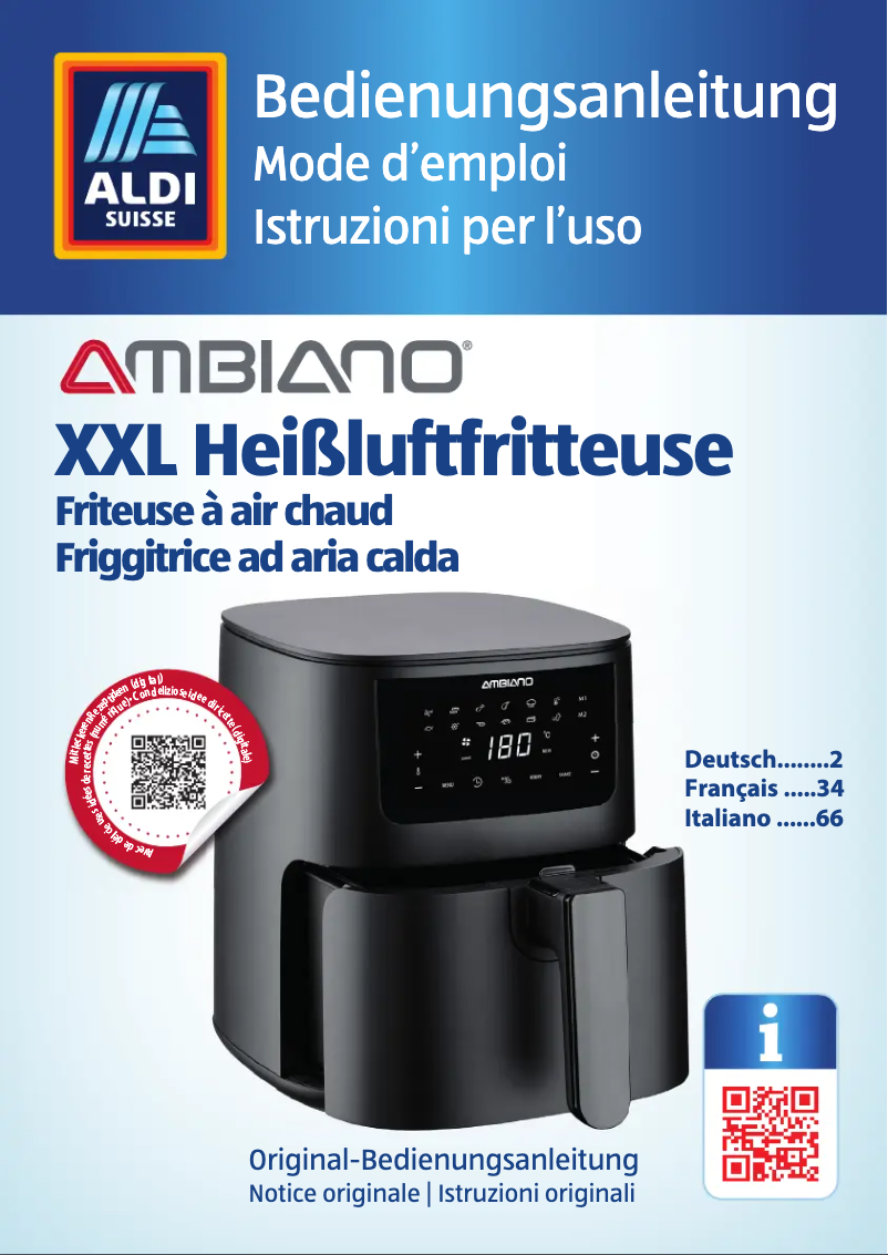 Image de la première page du manuel de l'appareil GT-AF-08-CH